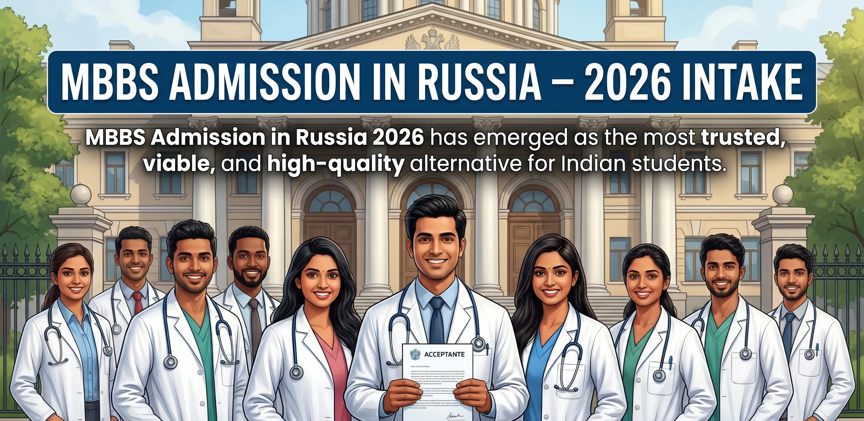 MBBS admission in Russia 2026