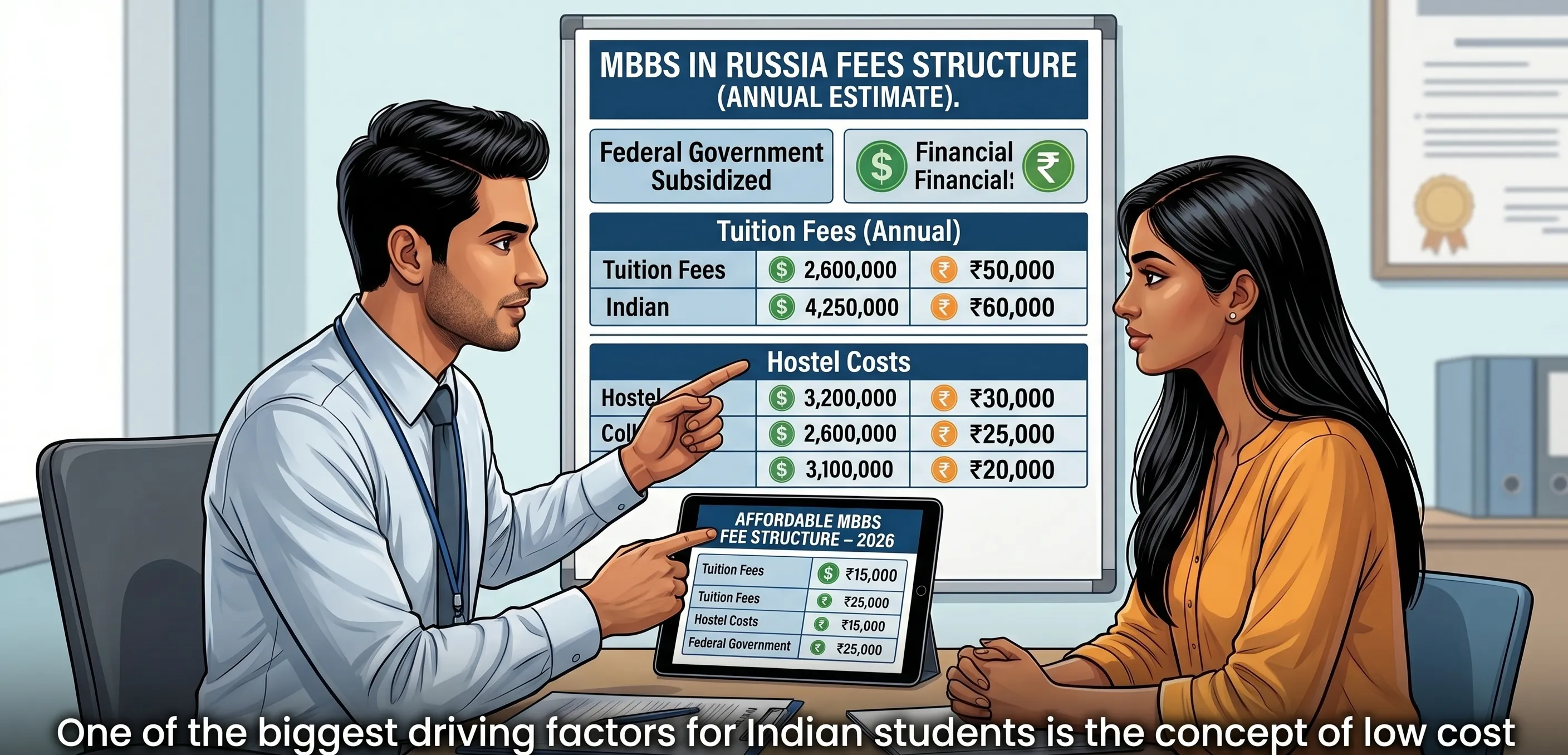 MBBS in Russia fees structure 2026