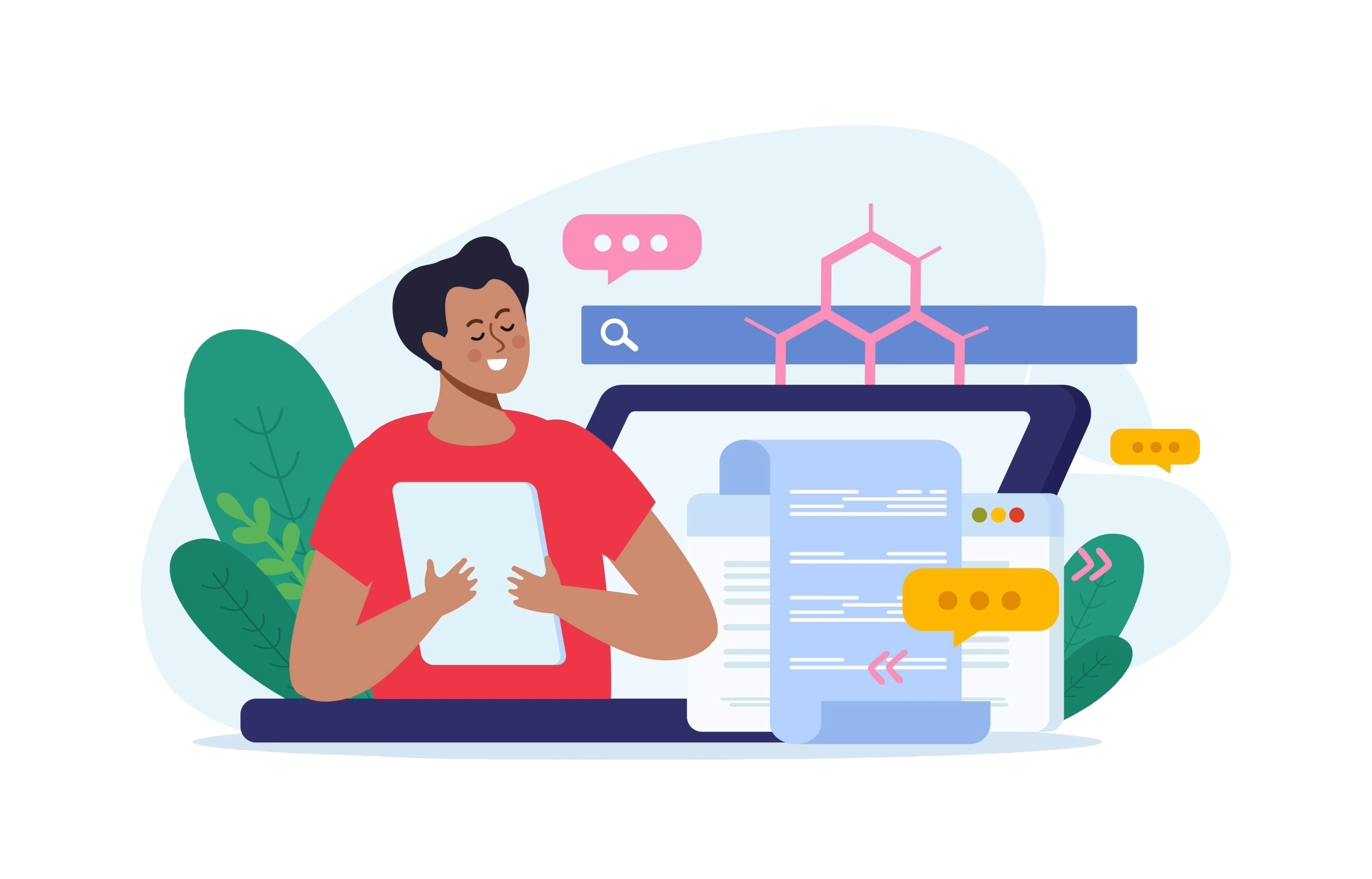 Student filling NEET Application Form